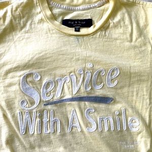 Rag & Bone Yellow Tee